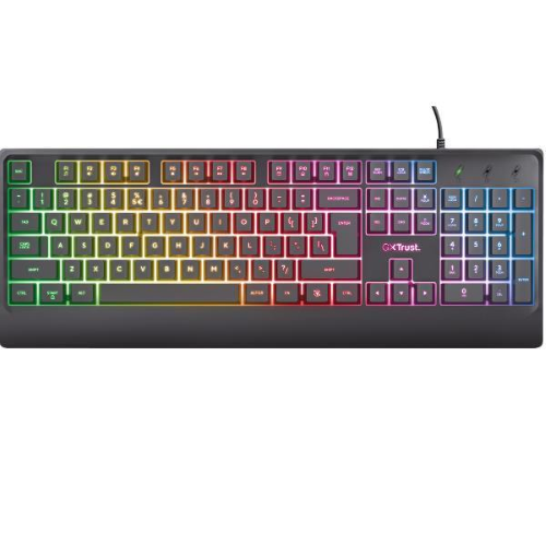 TRUST TASTIERA GAMING LED ILLUMINATA USB LAYOUT ITALIANO